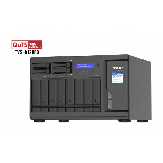 NAS QNAP  TVS-h1288X-W1250-16G