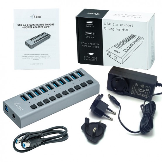 Hub iTec  U3CHARGEHUB10