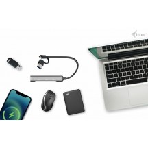 Hub iTec  CAHUBMETALMINI4
