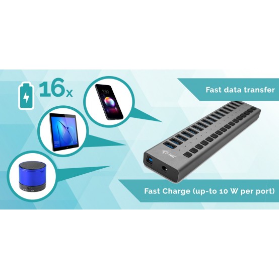 Hub iTec  U3CHARGEHUB16