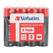 Baterie Verbatim alcalina AA R6 49501