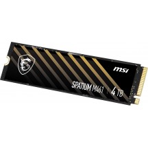 SSD MSI SPATIUM M461 PCIe 4.0 NVMe M.2 4TB S78-440R030-P83