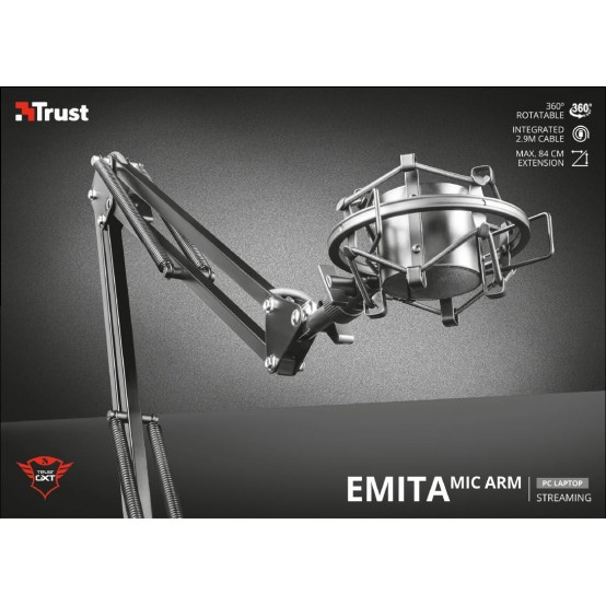 Suport Trust GXT 253 Emita Streaming Microphone Arm TR-22563