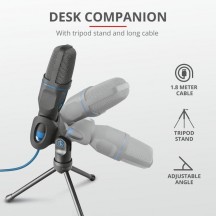 Microfon Trust Mico USB Microphone for PC and laptop TR-23790