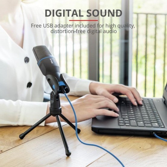 Microfon Trust Mico USB Microphone for PC and laptop TR-23790
