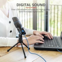 Microfon Trust Mico USB Microphone for PC and laptop TR-23790