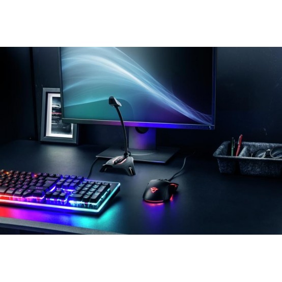 Microfon Trust GXT 215 Zabi LED-Illuminated USB Gaming Microphone TR-23800