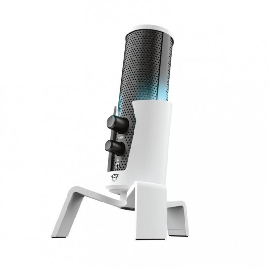 Microfon Trust GXT 258W Fyru USB 4-in-1 streaming microphone - White TR-24257