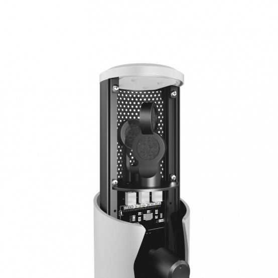 Microfon Trust GXT 258W Fyru USB 4-in-1 streaming microphone - White TR-24257