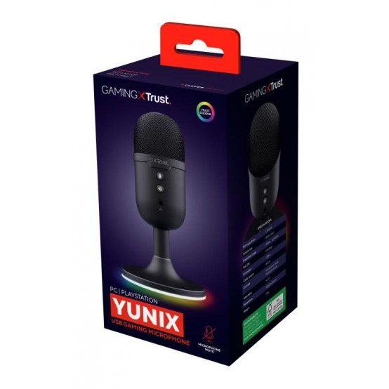 Microfon Trust GXT 234 Yunix USB Gaming microphone - Black TR-25372
