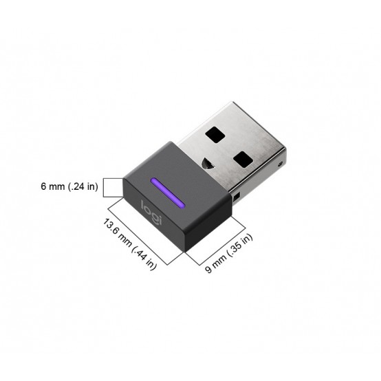 Adaptor Bluetooth Logitech Zone Wireless Audio Receiver 981-000897