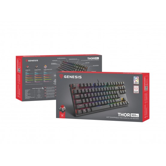Tastatura Genesis Thor 303 TKL NKG-1882