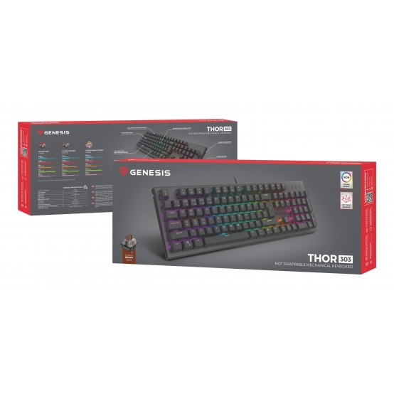 Tastatura Genesis Thor 303 NKG-2177