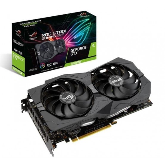 Placa video ASUS ROG-STRIX-GTX1660S-O6G-GAMING