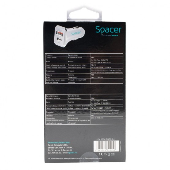 Alimentator Spacer  SPCC-DUOQ-04