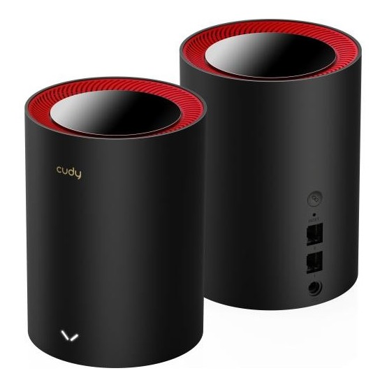 Router Cudy M3000 (2-Pack) Black Red M3000/2-PACKV1.0