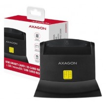 Card reader Axagon Cititor electronic carti de identitate 4-slot Smart Card, USB 2.0, SD/microSD/SIM CRE-SM2
