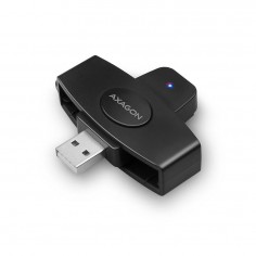 Card reader Axagon Cititor electronic carti de identitate Smart Card PocketReader, USB 2.0 CRE-SM5