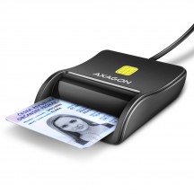 Card reader Axagon Cititor electronic carti de identitate Smart Card FlatReader, USB 2.0 CRE-SM3N