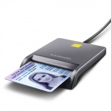 Card reader Axagon Cititor electronic carti de identitate Smart Card FlatReader, USB 2.0 CRE-SM3T