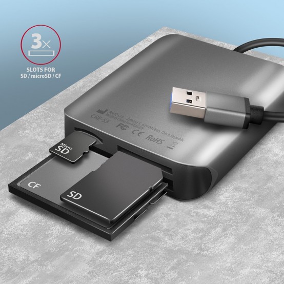 Card reader Axagon  CRE-S3