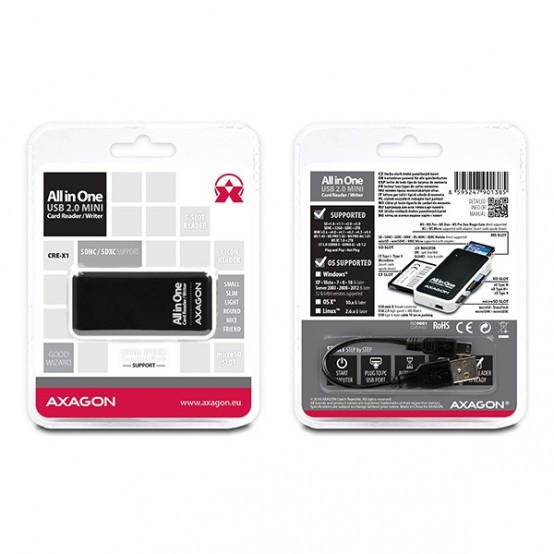 Card reader Axagon  CRE-X1