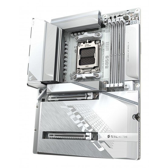 Placa de baza GigaByte B850E AORUS STEALTH ICE