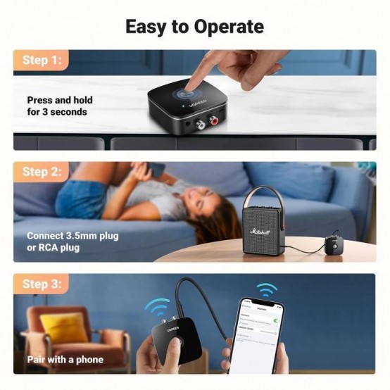 Adaptor Bluetooth Ugreen CM123 30445