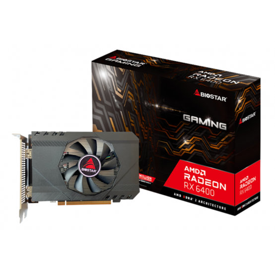 Placa video Biostar AMD Radeon RX6400 VA6406RA46