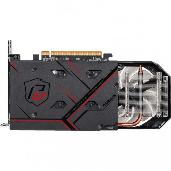 Placa video ASRock AMD Radeon RX 6500 XT Phantom Gaming 8GB RX6500XT PG 8GO