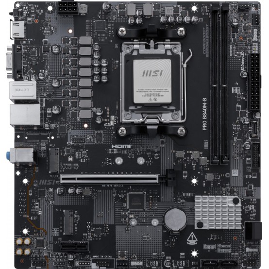 Placa de baza MSI  PRO B840M-B
