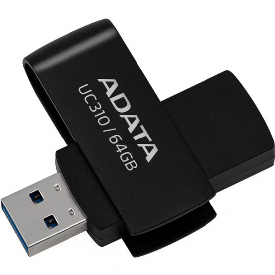 Memorie flash USB A-Data UC310 UC310-64G-RBK
