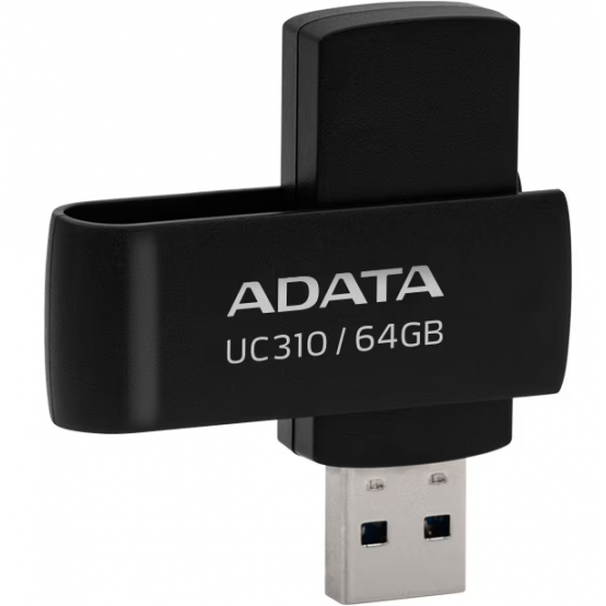 Memorie flash USB A-Data UC310 UC310-64G-RBK
