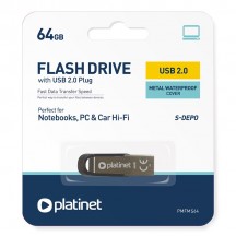 Memorie flash USB Platinet S-Depo PMFMS64 PLYFD64GSD