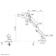 Suport Neomounts  DS70PLUS-450WH1