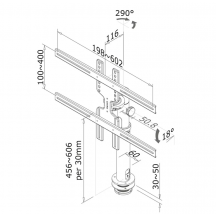 Suport Neomounts  FPMA-D1200BLACK