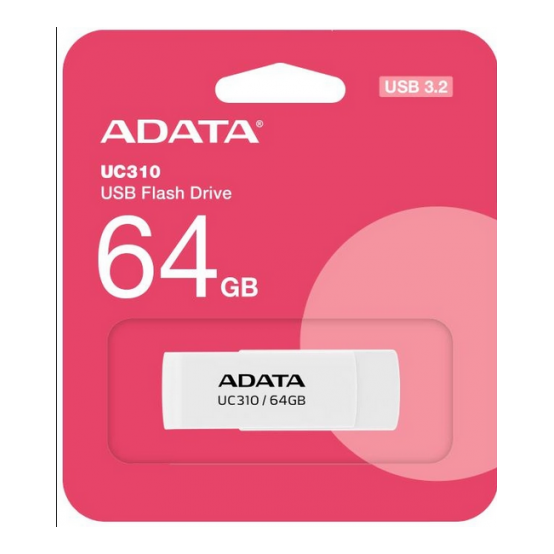 Memorie flash USB A-Data UC310 UC310-64G-RWH