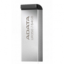 Memorie flash USB A-Data UR350 UR350-64G-RSR/BK