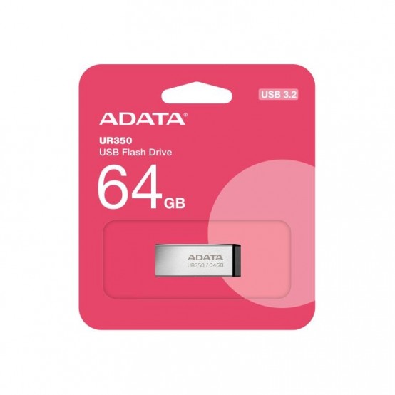 Memorie flash USB A-Data UR350 UR350-64G-RSR/BK