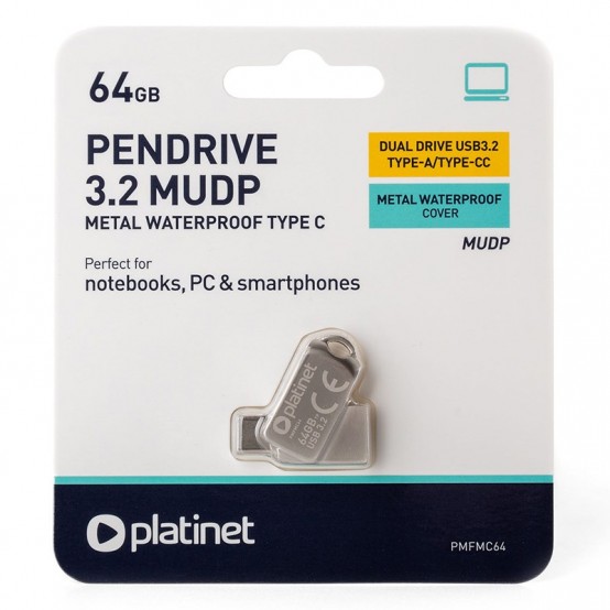Memorie flash USB Platinet PMFMC64 PLYFD64GUDP