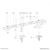 Suport Neomounts  DS60-600BL2