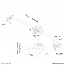 Suport Neomounts  FPMA-D700DD3