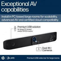 Camera web HP Poly Studio V72 Video Bar AV1E3AAAC3