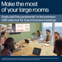 Camera web HP Poly Studio V72 Video Bar AV1E3AAAC3