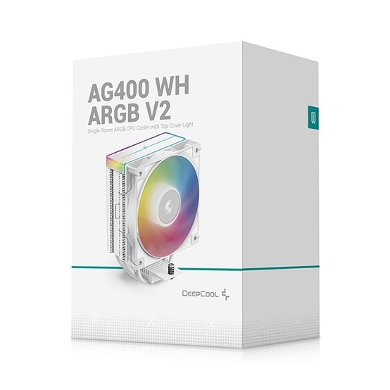 Cooler DeepCool AG400 V2 White R-AG400-WHAMMN-GJD