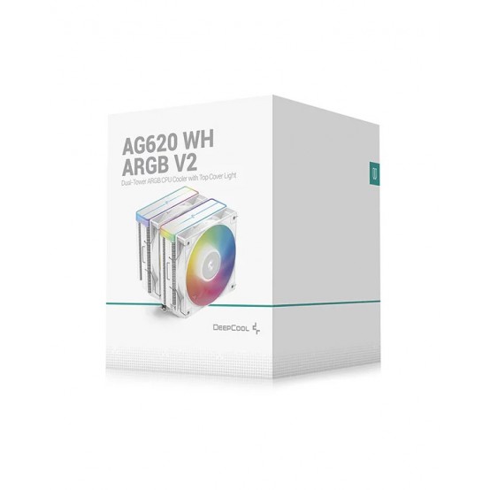 Cooler DeepCool AG620 V2 White R-AG620-WHAMMN-GJD