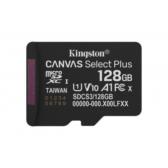 Card memorie Kingston Canvas Select Plus microSD SDCS3/128GBSP