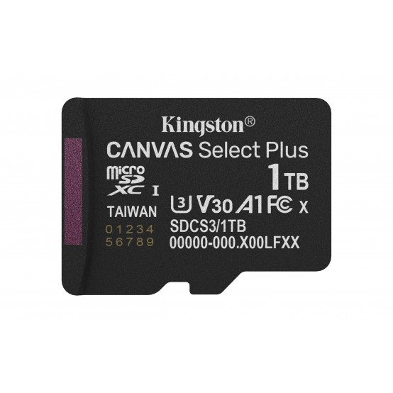 Card memorie Kingston Canvas Select Plus microSD SDCS3/1TB
