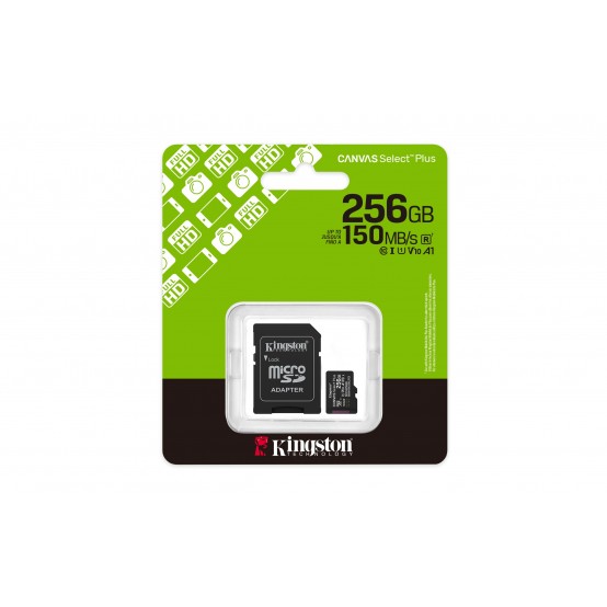 Card memorie Kingston Canvas Select Plus microSD SDCS3/256GB
