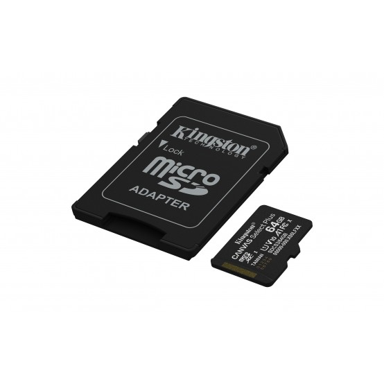 Card memorie Kingston Canvas Select Plus microSD SDCS3/64GB